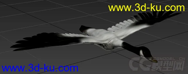 一只天鹅模型的图片1