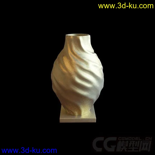 装饰品 一个异形的花瓶模型的图片1