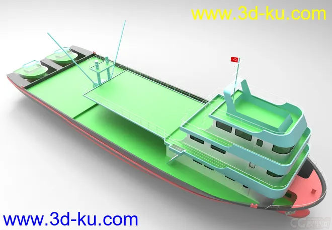 土耳其捕鱼船模型的图片3