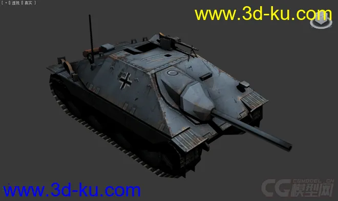 [全套军事模型]中型坦克系列独立分包Obj+贴图+MAX2012下载（不断更新）的图片5