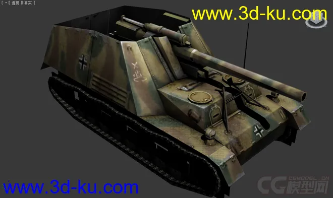 [全套军事模型]中型坦克系列独立分包Obj+贴图+MAX2012下载（不断更新）的图片7