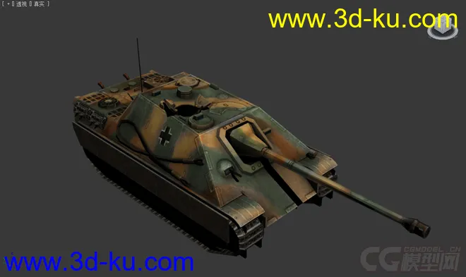 [全套军事模型]中型坦克系列独立分包Obj+贴图+MAX2012下载（不断更新）的图片8