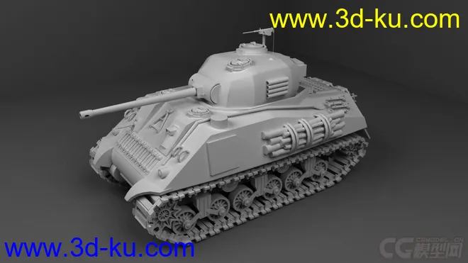 谢尔曼坦克模型的图片2
