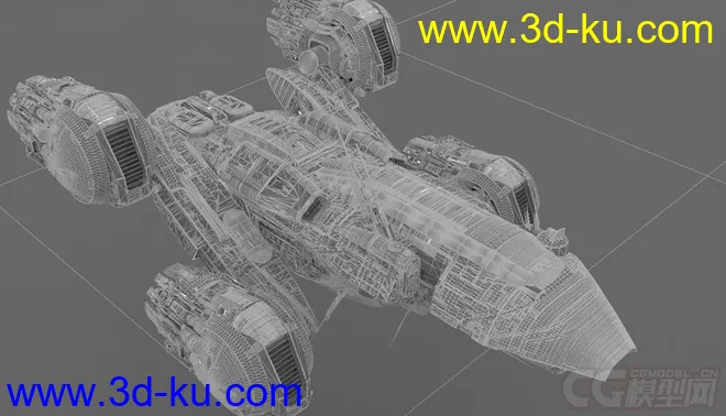 飞船 ufo 未来战舰 科幻战舰 飞机 战舰 舰艇 未来战争 武器 运输机模型的图片5
