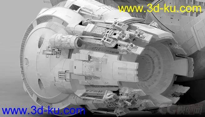 飞船 ufo 未来战舰 科幻战舰 飞机 战舰 舰艇 未来战争 武器 运输机模型的图片8