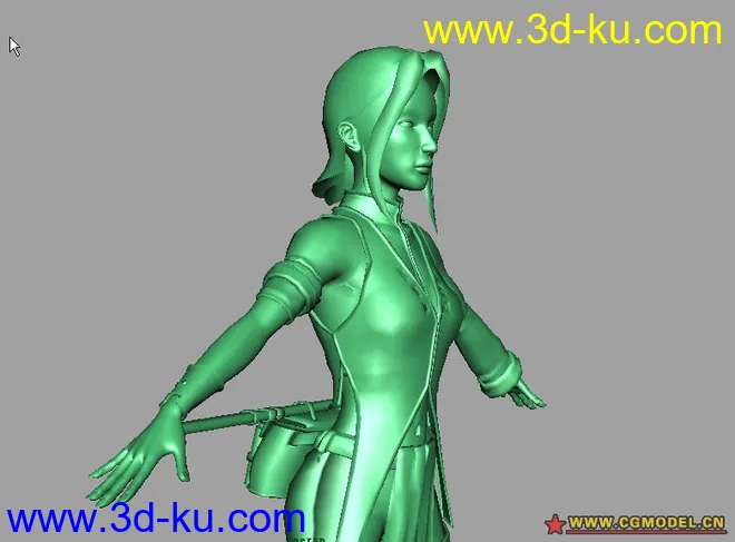 古典女武士模型的图片3