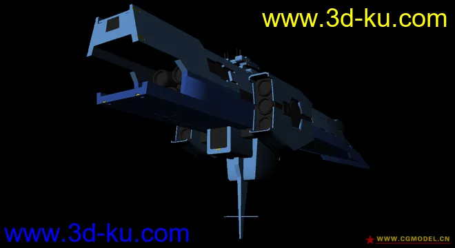 联邦军新型宇宙巡洋舰（简模）模型的图片2