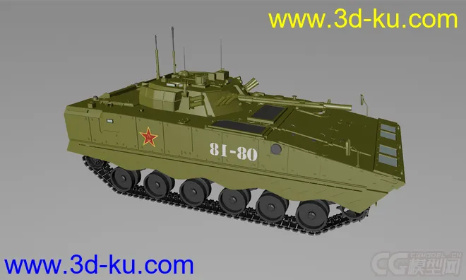 解放军zbd-04a zbd04a  解放军步兵战车模型的图片1