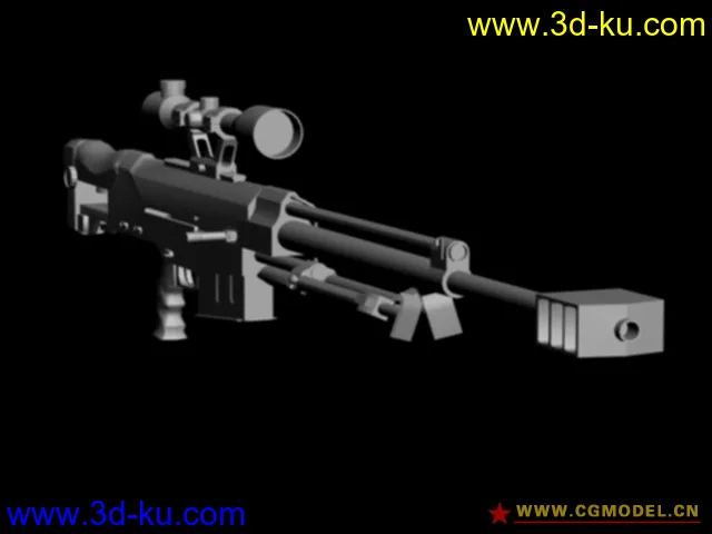 闪点行动2-龙腾中国武器之M99反器材狙击模型的图片1