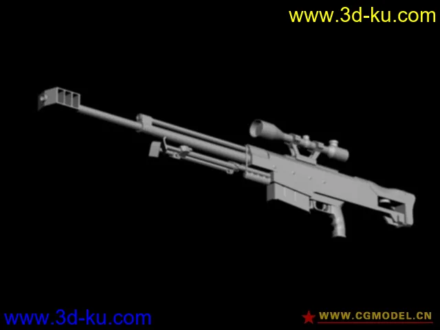 闪点行动2-龙腾中国武器之M99反器材狙击模型的图片2