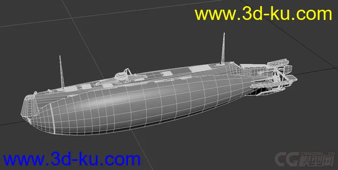 霍兰号潜艇 潜艇鼻祖模型的图片1