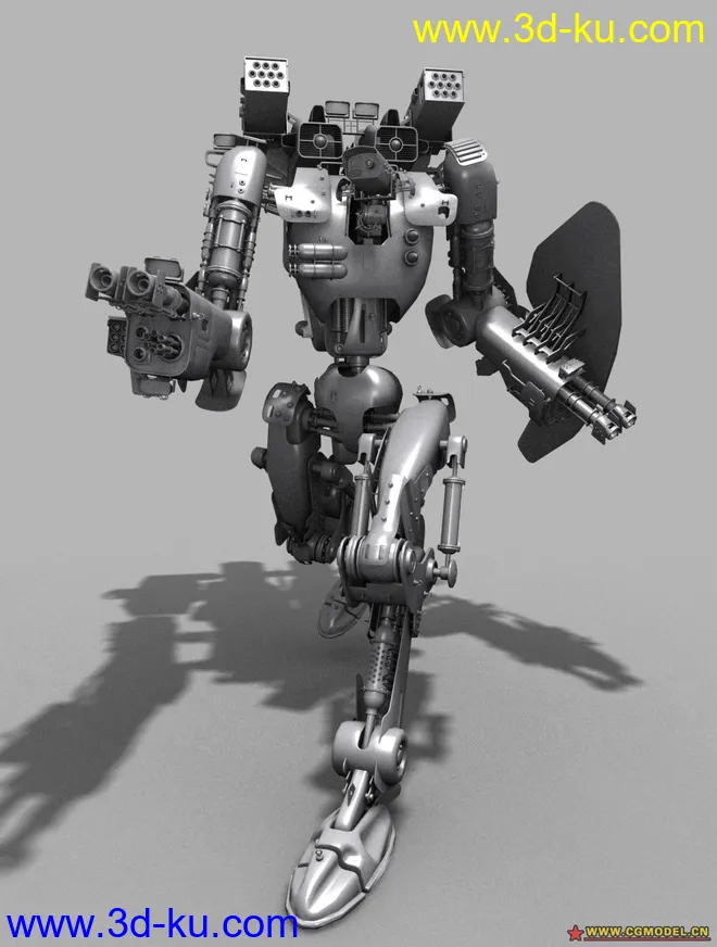 高精细机器人模型的图片1