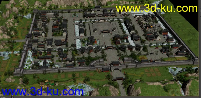 古建苏州城模型的图片7