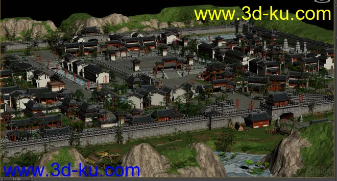 古建苏州城模型的图片10