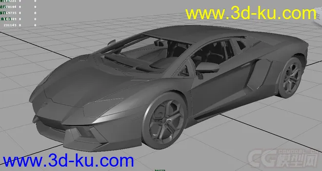 【车辆】Aventador模型的图片1
