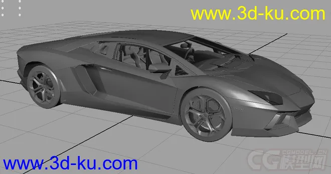 【车辆】Aventador模型的图片3