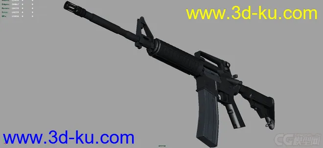 卡宾枪m4a1模型的图片6