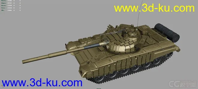 T-72主战坦克模型的图片1