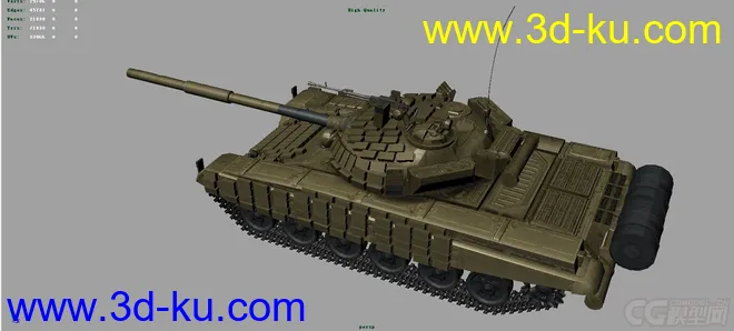 T-72主战坦克模型的图片5