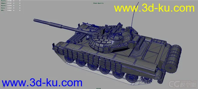 T-72主战坦克模型的图片6