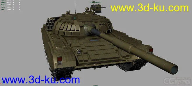 T-72主战坦克模型的图片7