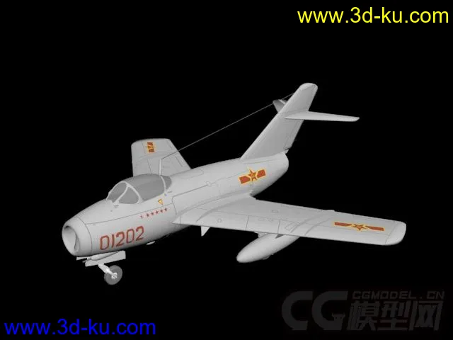 解放军歼--5飞机模型的图片1