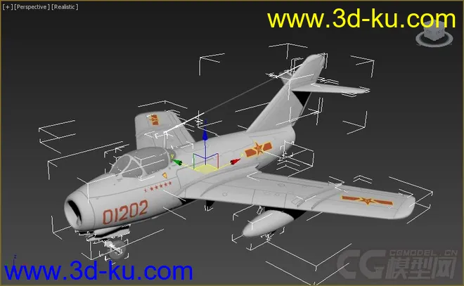 解放军歼--5飞机模型的图片2