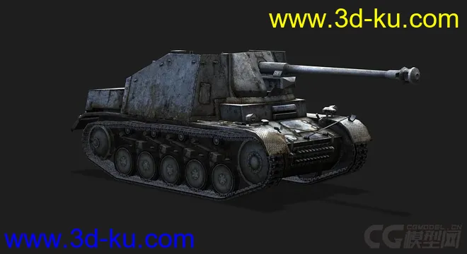 德国_II号坦克，德国二号坦克模型的图片1