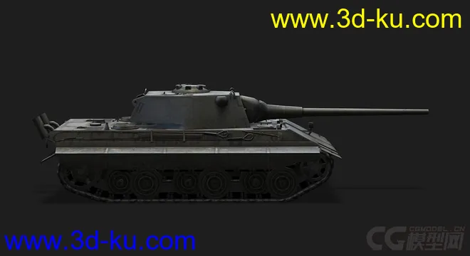 德国_Ausf_M虎式重型坦克模型的图片2