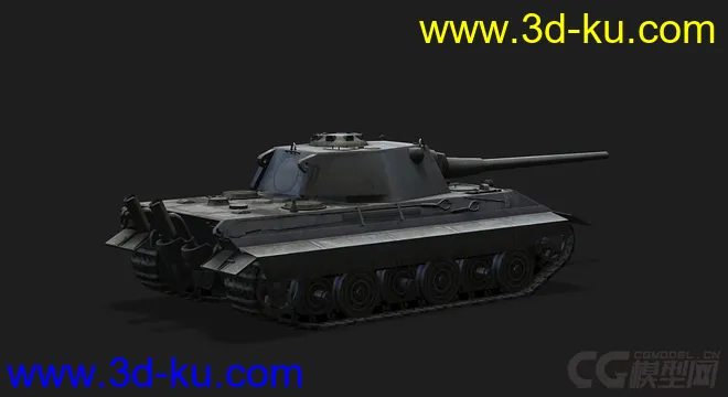 德国_Ausf_M虎式重型坦克模型的图片3