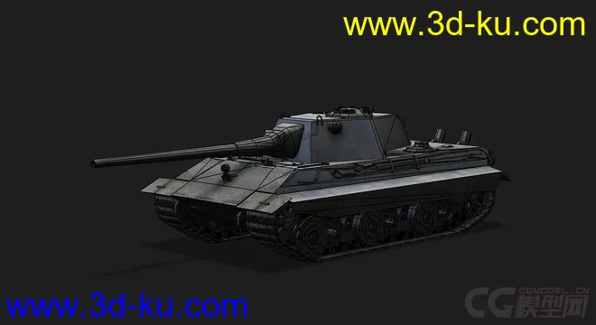 德国_Ausf_M虎式重型坦克模型的图片5