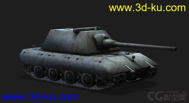 德国_E-100重型坦克模型的图片1