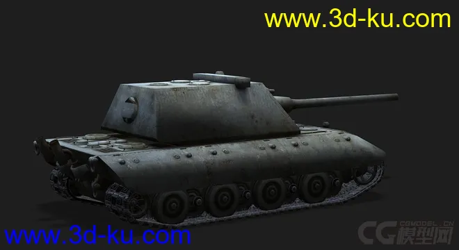 德国_E-100重型坦克模型的图片3