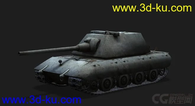 德国_E-100重型坦克模型的图片4
