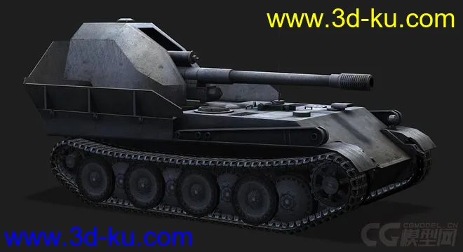 德国_G_Panther“猎豹”坦克歼击车模型的图片1