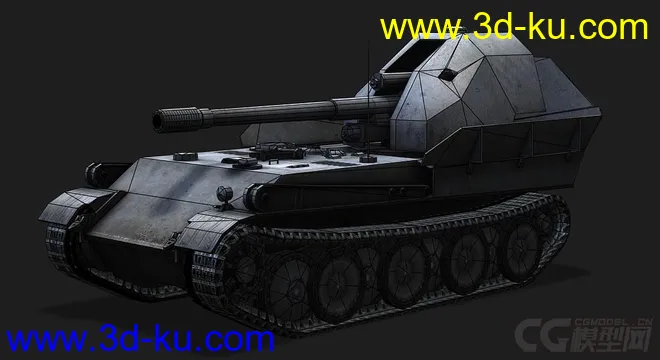 德国_G_Panther“猎豹”坦克歼击车模型的图片5