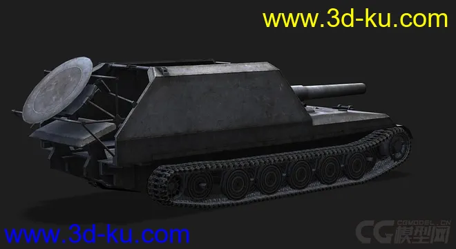 德国_G_Tiger虎式重型坦克模型的图片3