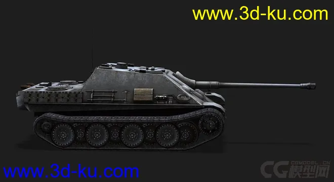 德国_JagdPanther黑豹坦克模型的图片2