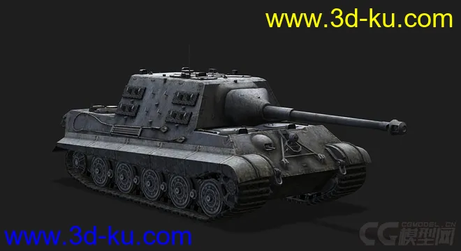 德国_Jagdtiger重型坦克歼击车模型的图片1
