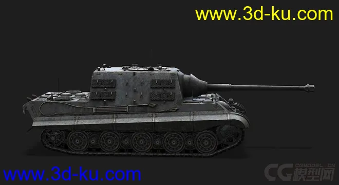 德国_Jagdtiger重型坦克歼击车模型的图片2