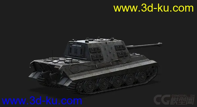德国_Jagdtiger重型坦克歼击车模型的图片3