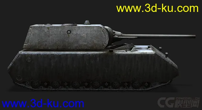 德国_Maus鼠式超重型坦克模型的图片2