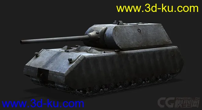 德国_Maus鼠式超重型坦克模型的图片4