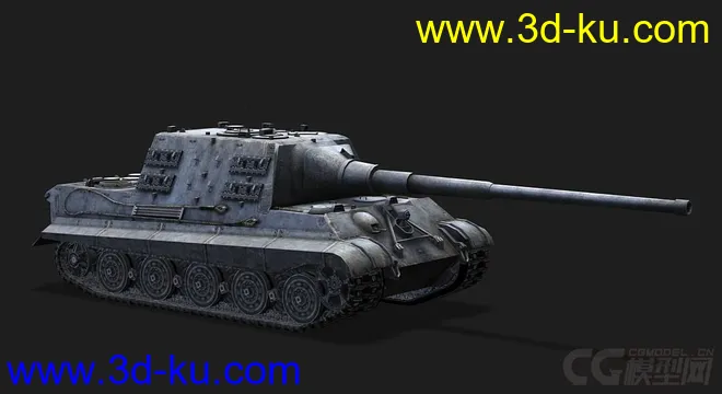 德国_JagdTiger ”猎虎“ 重型坦克歼击车模型的图片1