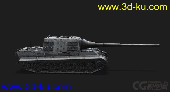 德国_JagdTiger ”猎虎“ 重型坦克歼击车模型的图片2