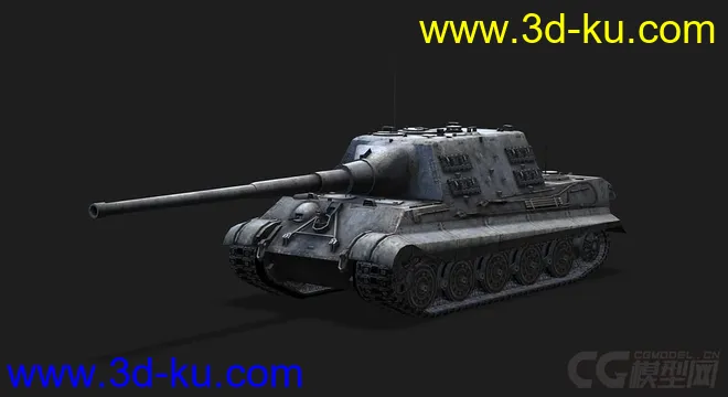 德国_JagdTiger ”猎虎“ 重型坦克歼击车模型的图片4