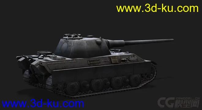 德国_Panther_II黑豹2型中型坦克模型的图片3