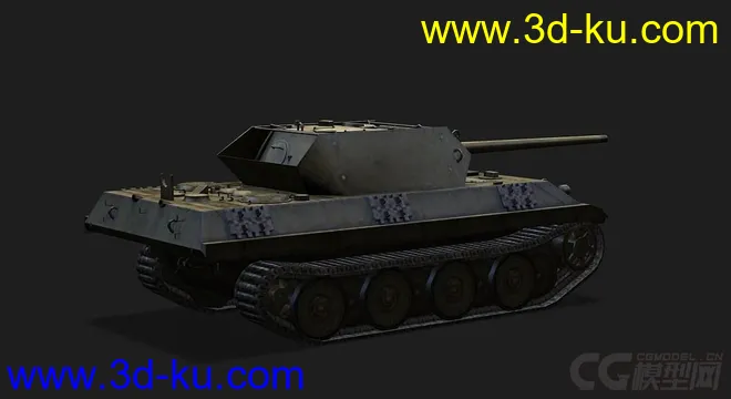 德国_Panther_M10豹式坦克模型的图片3