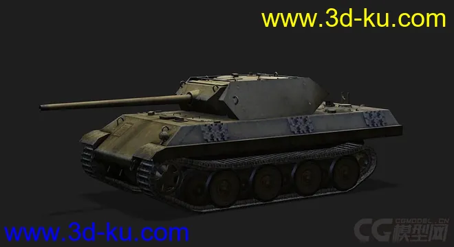 德国_Panther_M10豹式坦克模型的图片4