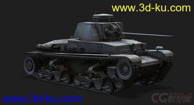 德国_Panzer35t坦克模型的图片1